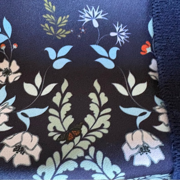 Ted Baker London Sidni Kyoto Garden Layer Look Sweater Navy Blue TB 1 (Size 4) - Picture 6 of 7